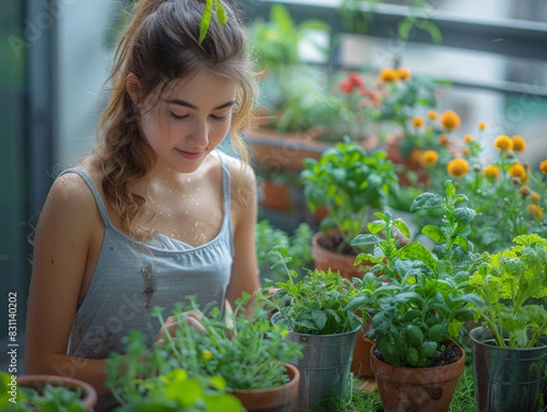 Obraz Balcony Greenery