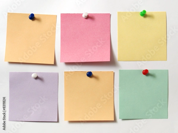 Fototapeta note color