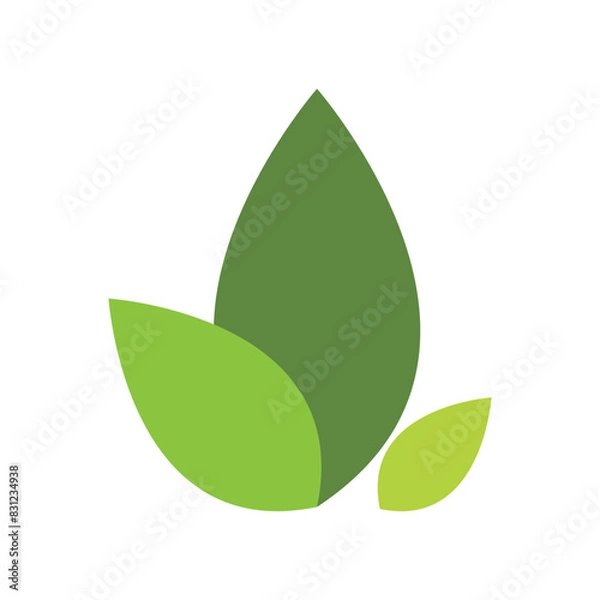 Obraz Eco Tree Leaf  Logo