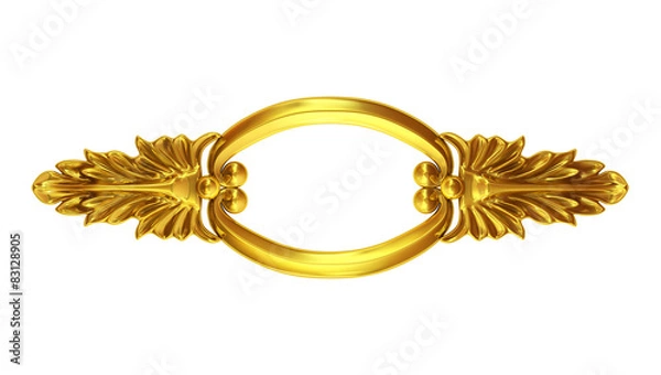 Obraz gold ornate