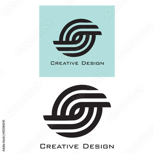 Fototapeta icon logo design element creative template