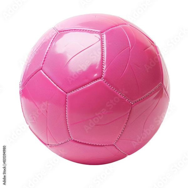 Obraz pink soccer ball
