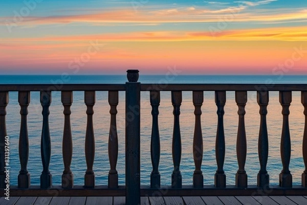 Obraz sunset over the sea