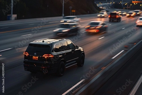 Obraz traffic on the highway