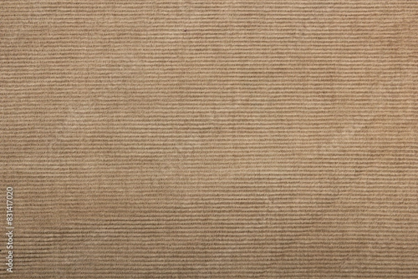 Obraz beige corduroy fabric background. slightly worn