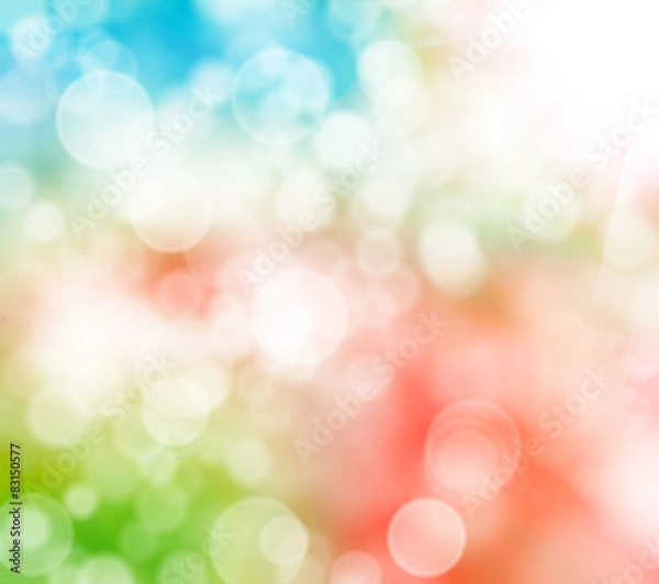 Fototapeta abstract bokeh background