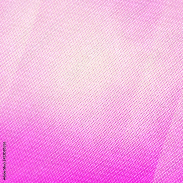 Fototapeta Pink squared banner background for poster, social media posts events and various design works