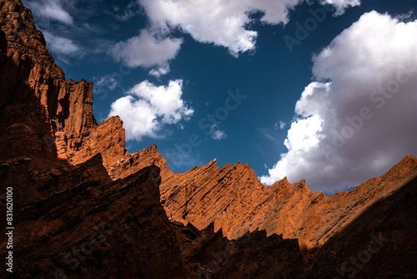 Obraz Xinjiang rock canyon