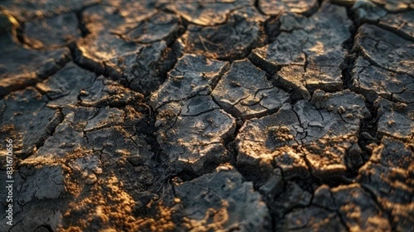 Obraz Ground in close up