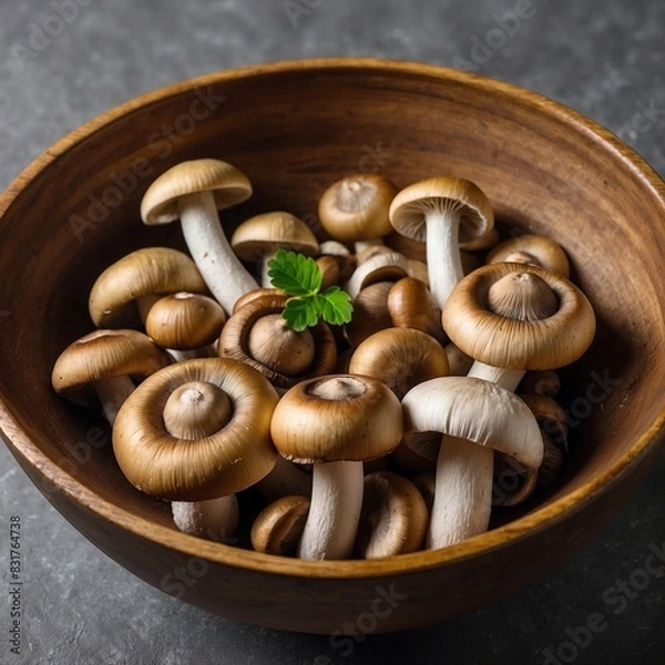 Obraz mushrooms in a bowl