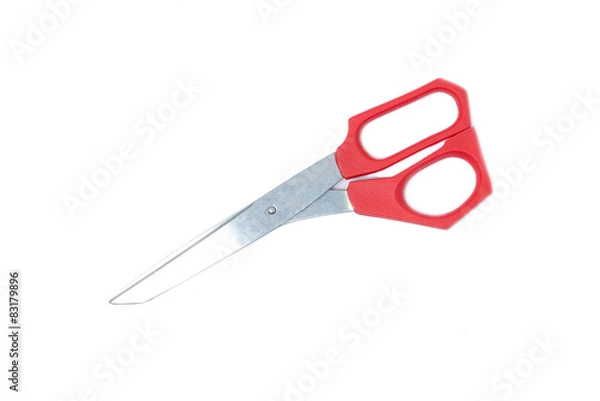 Fototapeta scissors isolated on white