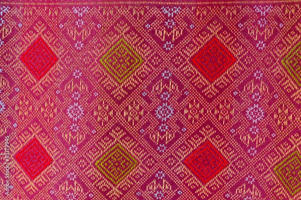 Fototapeta thai silk background