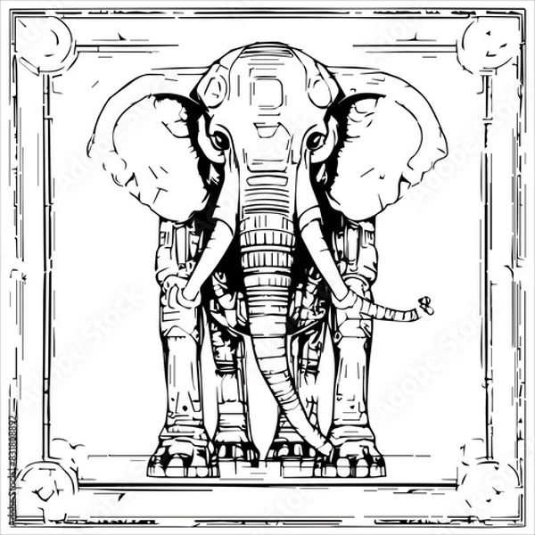 Obraz Robotic Machine