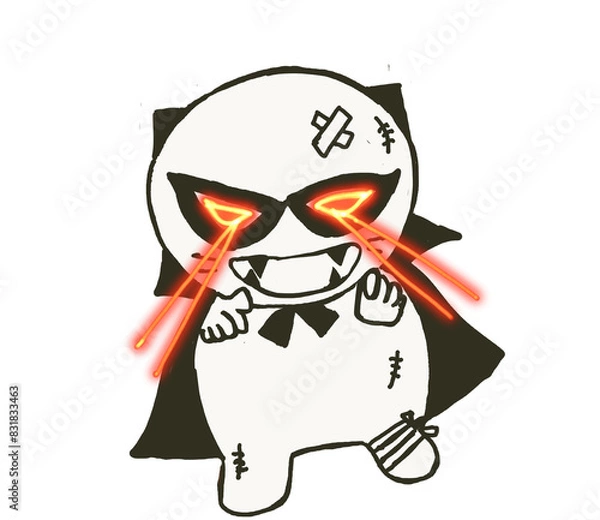 Fototapeta cat ghost halloween