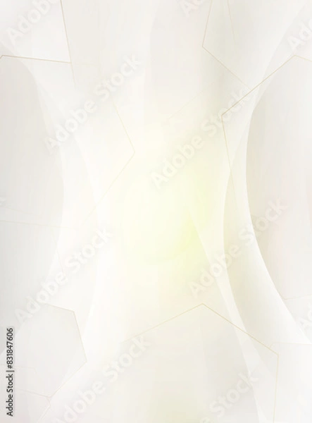 Fototapeta 高級感 幾何学 背景 図形 黄