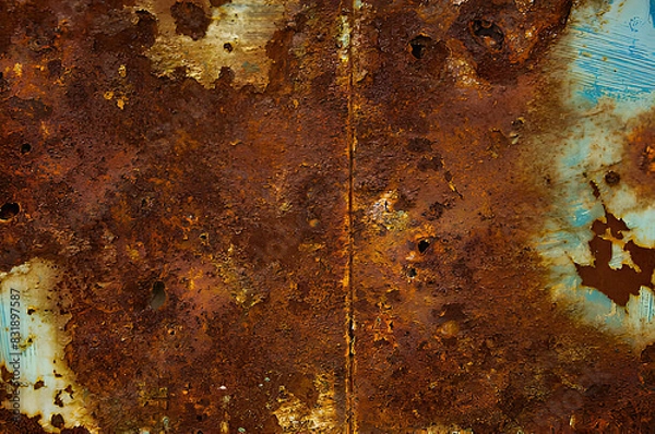 Obraz rusty metal background