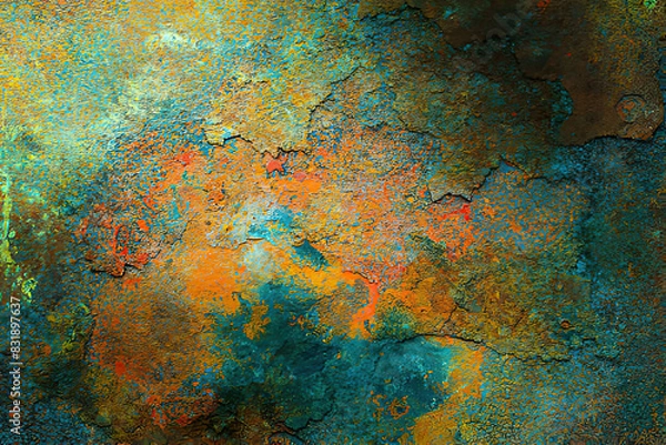 Obraz rusty background