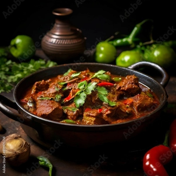Fototapeta Karahi Gosht