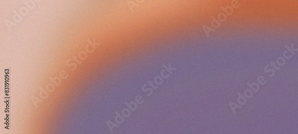 Obraz Lavender and Peach abstract Gradient Wave on Textured Background
