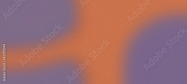 Obraz Lavender and Peach abstract Gradient Wave on Textured Background