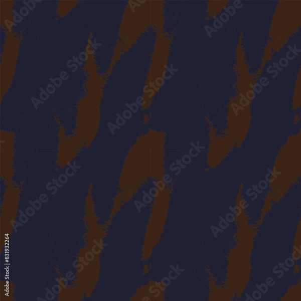 Obraz Neutral Colour Abstract Brush Strokes Seamless Pattern Design
