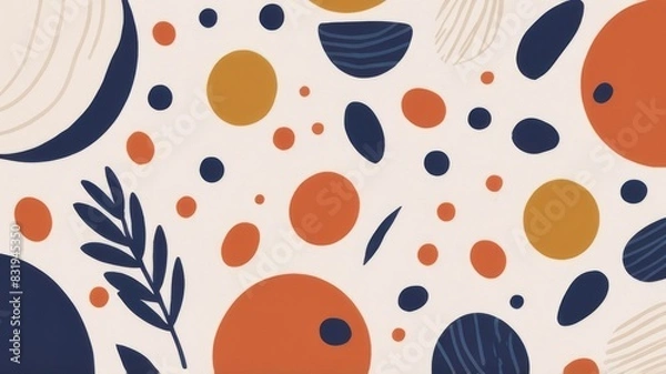 Fototapeta Mosaic Dreams: Abstract Terrazzo Artistry