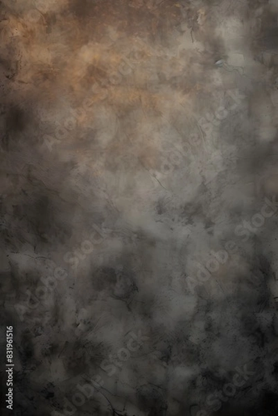 Obraz burnt grey textured background