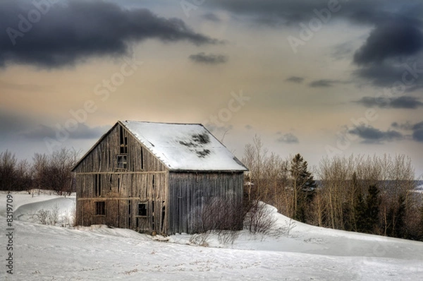 Fototapeta Abandoned Barn