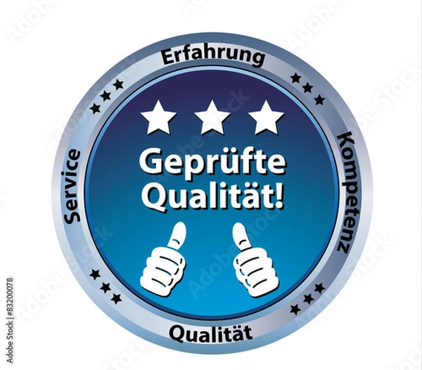 Obraz Geprüfte Qualität