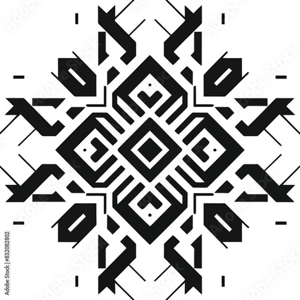 Fototapeta seamless patterns and textures. Vector illustration 10