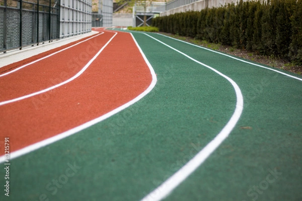 Fototapeta down the stretch