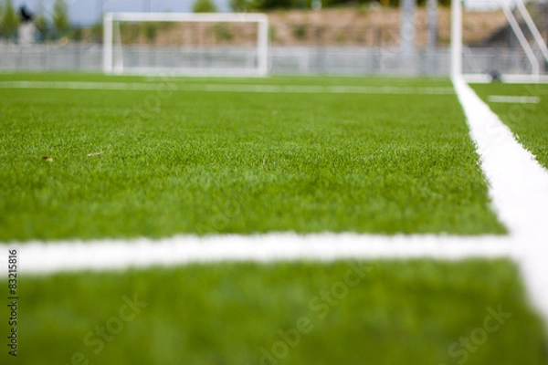 Fototapeta soccer corner