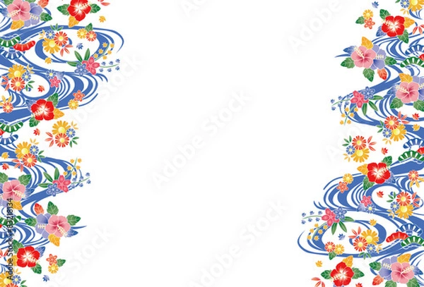 Obraz 沖縄　紅型