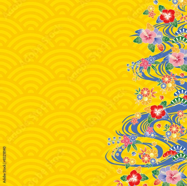 Obraz 沖縄　紅型