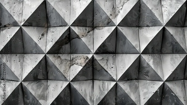 Fototapeta Sparkling diamond pattern on textured wall