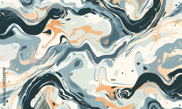 Fototapeta abstract wave pattern background vector design