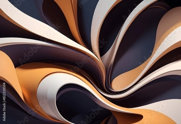 Fototapeta 3d gradient background, HD color wallpaper