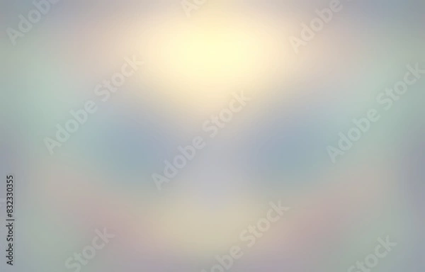 Fototapeta Mother of pearl holographic shiny texture. Iridescent pastel polished symmetrical background. 