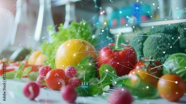 Obraz innovation concept of food technology