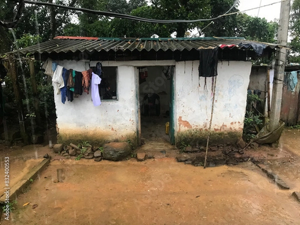 Fototapeta old house