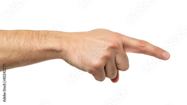 Obraz Hand showing finger, pointing