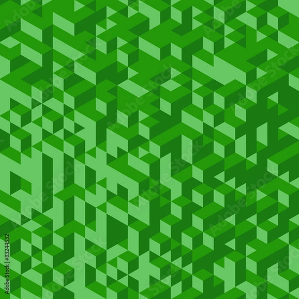 Fototapeta Abstract geometrical 3d background. 