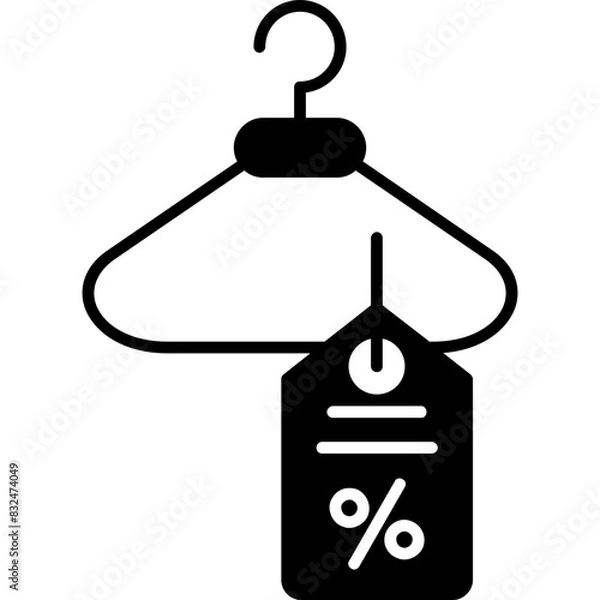 Fototapeta Hanger Icon