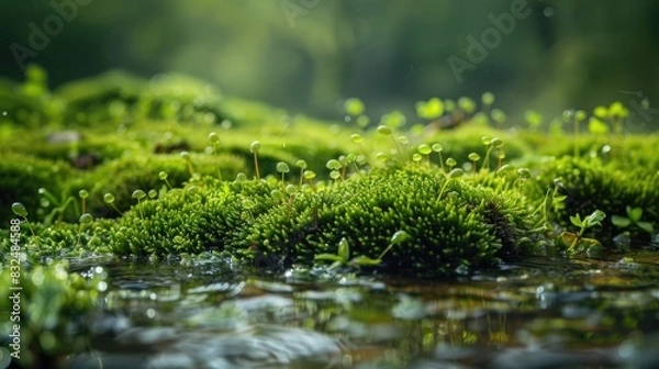 Obraz Water moss