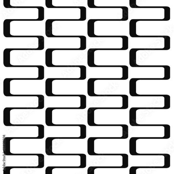 Fototapeta COLORFUL GEOMETRIC ORNAMENTAL PATTERN TEXTURE BACKGROUND WALLART