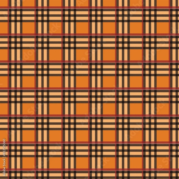 Obraz Seamless pattern checkered plaid repeating background. texture prints for textile fabric.