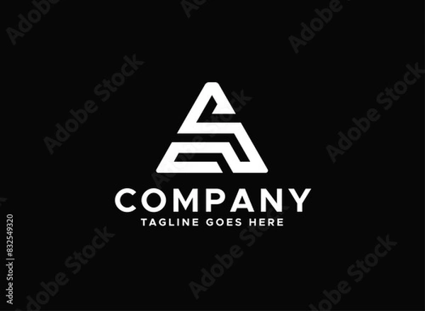 Fototapeta Introducing our A or AE Letter Minimal Logo Design, this logo used for ae minimals, modern, a letters, ea, symbols, unique, font, text, lettermark, typography, marks, business etc