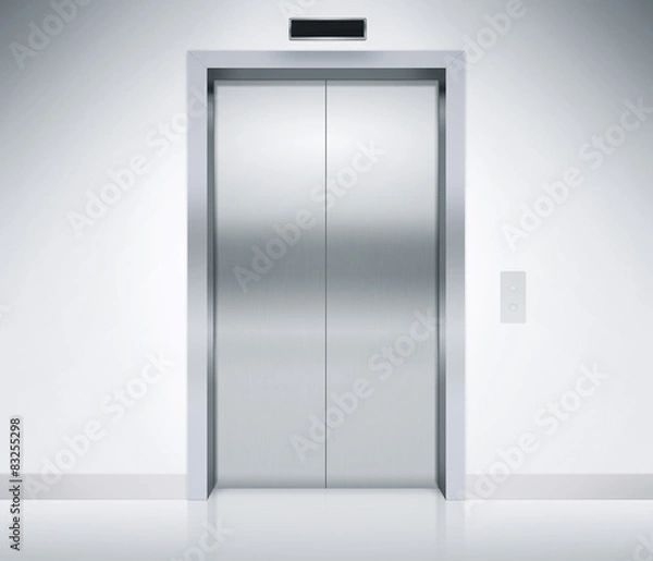 Obraz Elevator Doors Closed