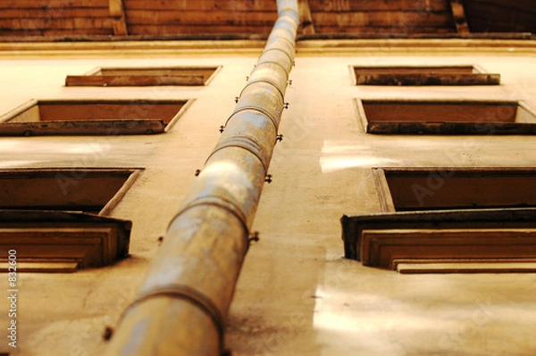 Obraz pipe on the wall