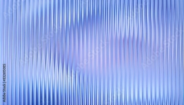 Fototapeta Abstract background design with reeded glass effect, 3d render